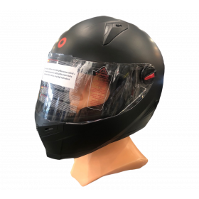 Prilba na motorku Shiro Action Čierna Matná