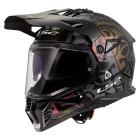 Prilba na motorku LS2 MX702 Pioneer II Rangi Čierna