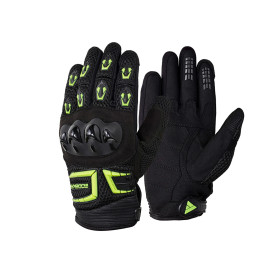 Motocyklové rukavice Modeka MX Top II čierna neon