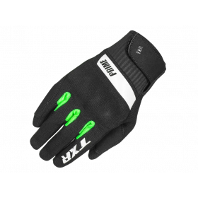Rukavice na motorku TXR Prime Čierno Zelené