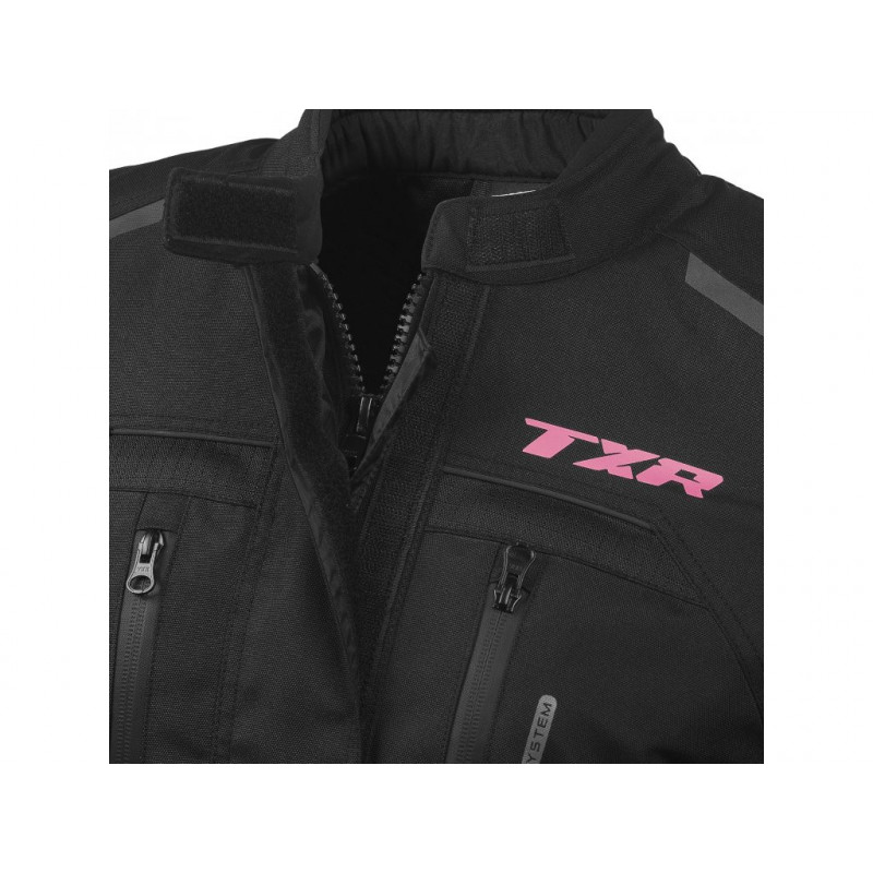 Bunda na motorku TXR Visper Dámska Čierno Ružová