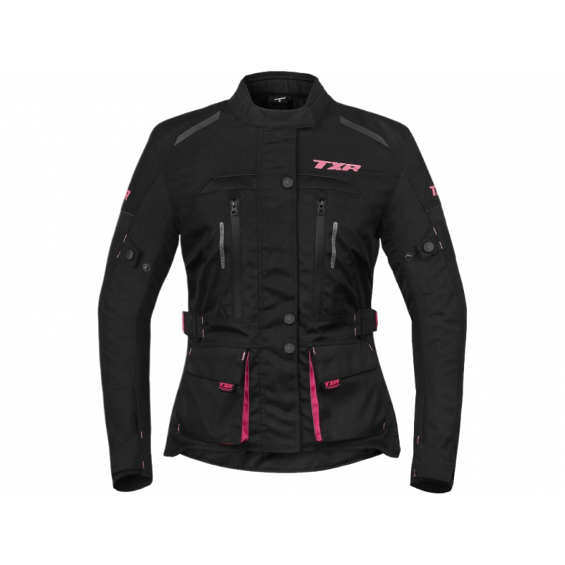 Bunda na motorku TXR Visper Dámska Čierno Ružová