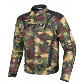 Bunda na motorku TXR Gunner Camo Pánska Zelená Maskáčová