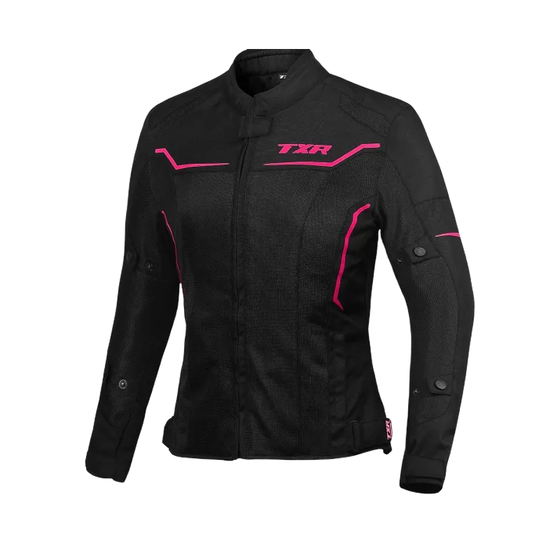 Bunda na motorku TXR Aero Dámska Čierno Ružová