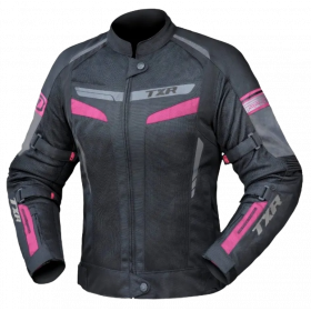 Bunda na motorku TXR Alpine Dámska Čierno Ružová