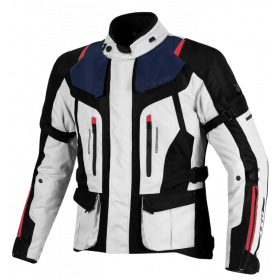 Bunda na motorku TXR Expedition Čierno Sivo Modro Červená