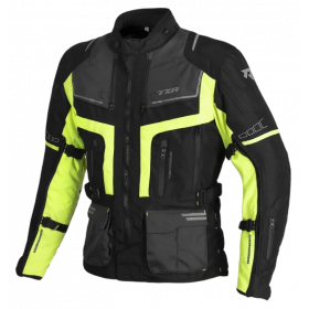 Bunda na motorku TXR Tracer Pánska Čierno Sivo Fluo Žltá