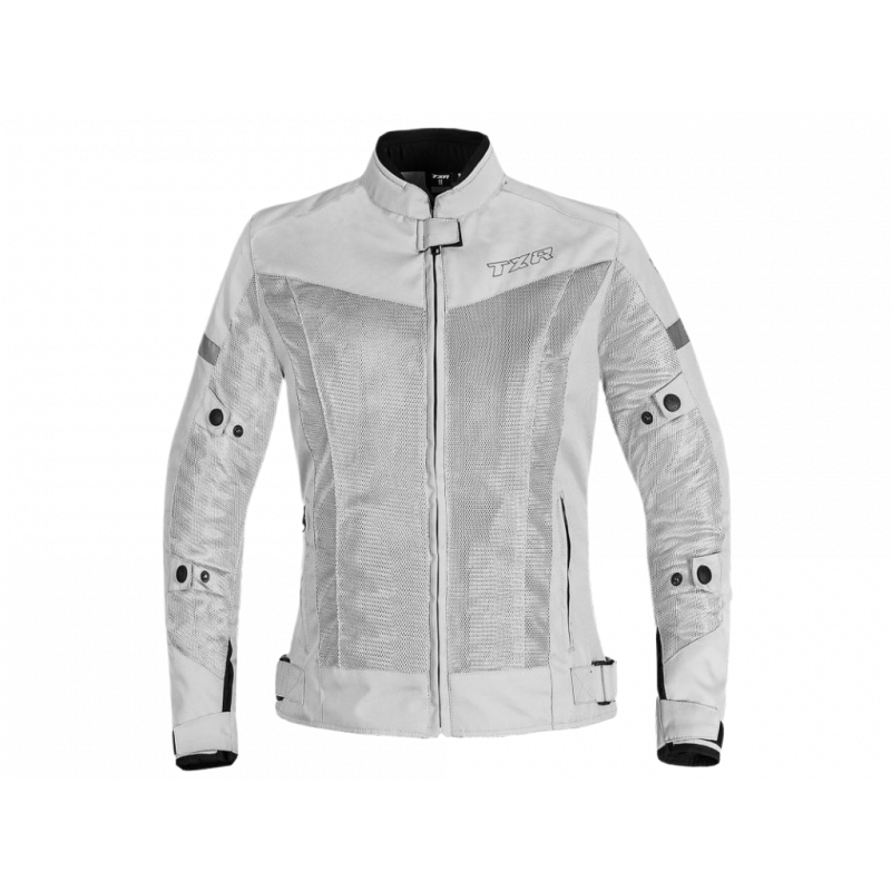 Letná bunda na motorku TXR Summer Dámska Strieborná