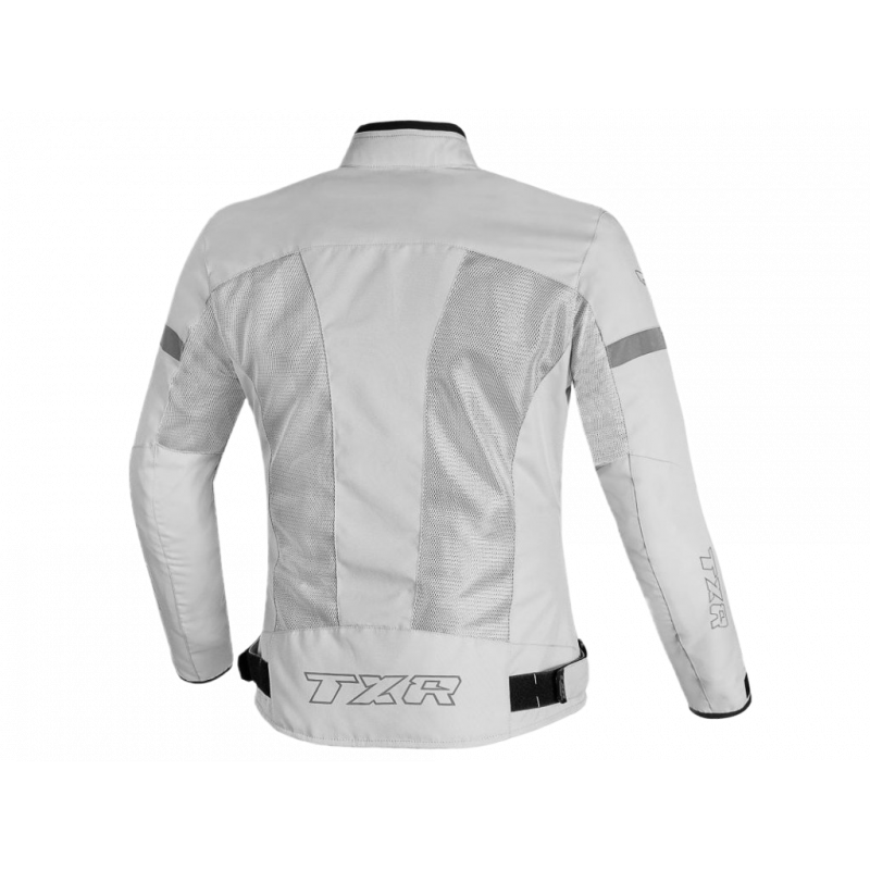 Letná bunda na motorku TXR Summer Dámska Strieborná