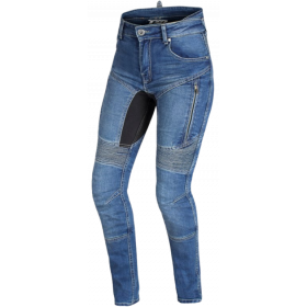 Jeansy na motorku TXR Patriot Dámske Svetlo Modré