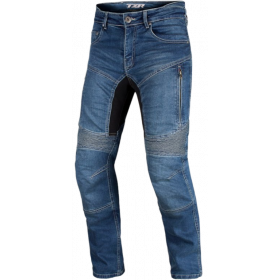 Jeansy na motorku TXR Patriot Pánske Svetlo Modré