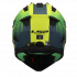 Prilba na motorku LS2 MX708 Fast II DUCK M.H-V Zeleno H-V Žltá