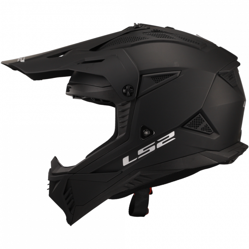 Prilba na motorku LS2 MX708 Solid Matná Čierna