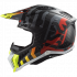 Motokrosová prilba LS2 MX703 C X-Force Barrier H-V Žlto Červená
