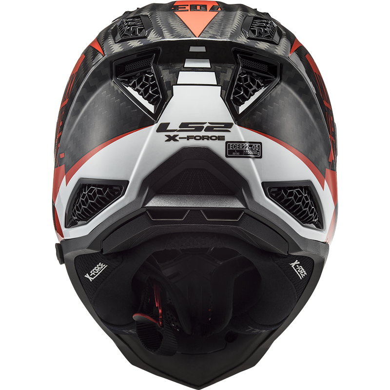 Motokrosová prilba LS2 MX703 C X-Force Victory Červeno Biela