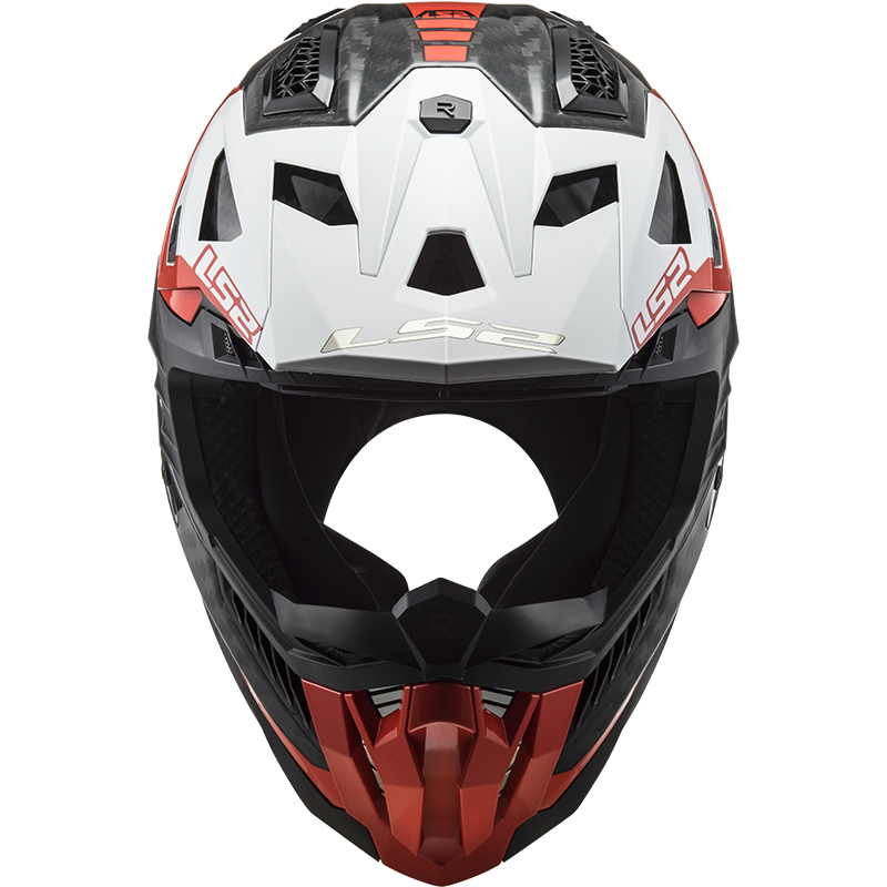 Motokrosová prilba LS2 MX703 C X-Force Victory Červeno Biela