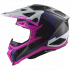 Motokrosová prilba LS2 MX703 C X-Force Victory Fluo Ružová Violet