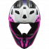 Motokrosová prilba LS2 MX703 C X-Force Victory Fluo Ružová Violet
