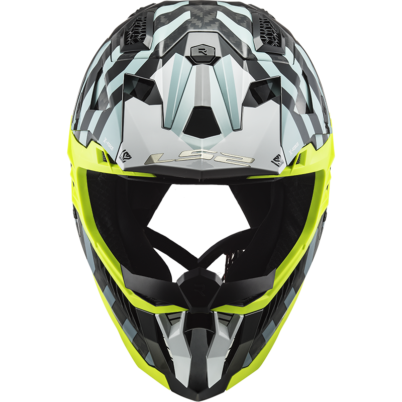 Motokrosová prilba LS2 MX703 C X-Force Barrier Sky Modrá