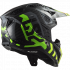 Motokrosová prilba LS2 MX703 C X-Force Barrier H-V Žlto Zelená