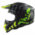 Motokrosová prilba LS2 MX703 C X-Force Barrier H-V Žlto Zelená