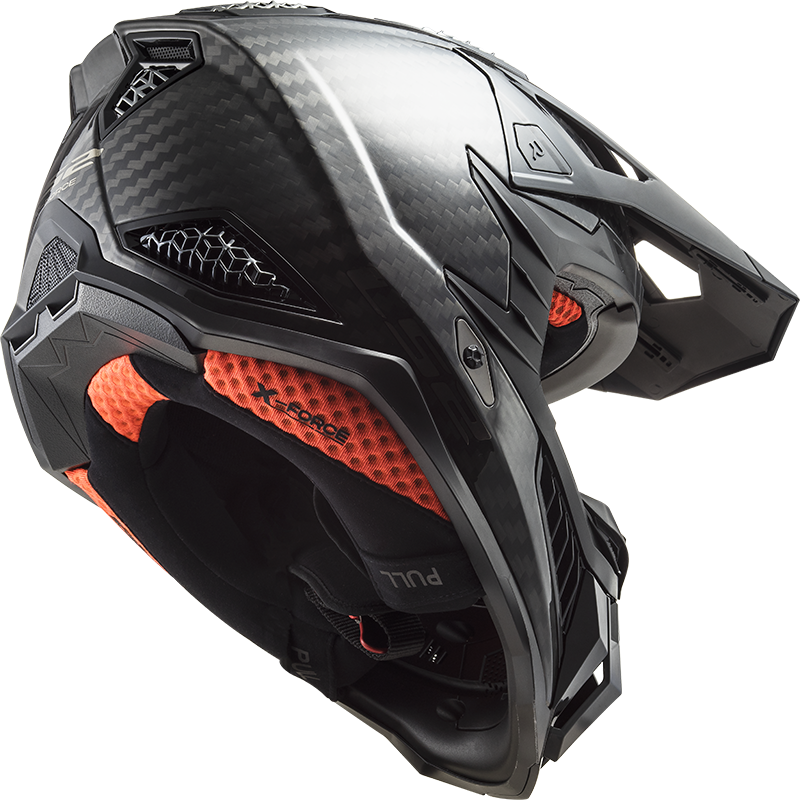 Motokrosová prilba LS2 MX703 C X-Force Gloss Carbon