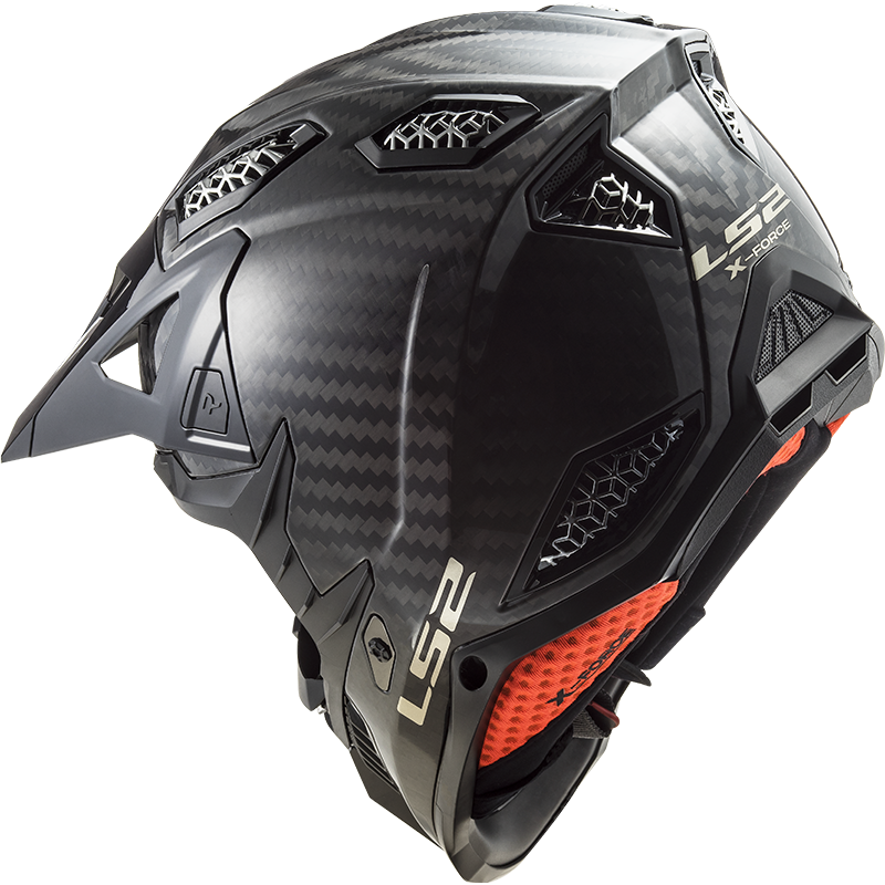 Motokrosová prilba LS2 MX703 C X-Force Gloss Carbon
