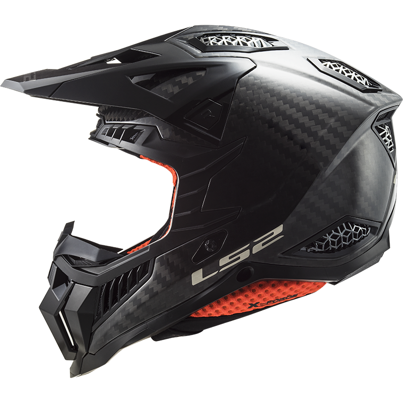 Motokrosová prilba LS2 MX703 C X-Force Gloss Carbon