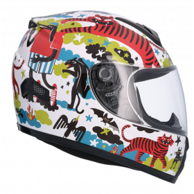 Detská prilba na motorku SHIRO SH-829 SH-829 Le Tigre
