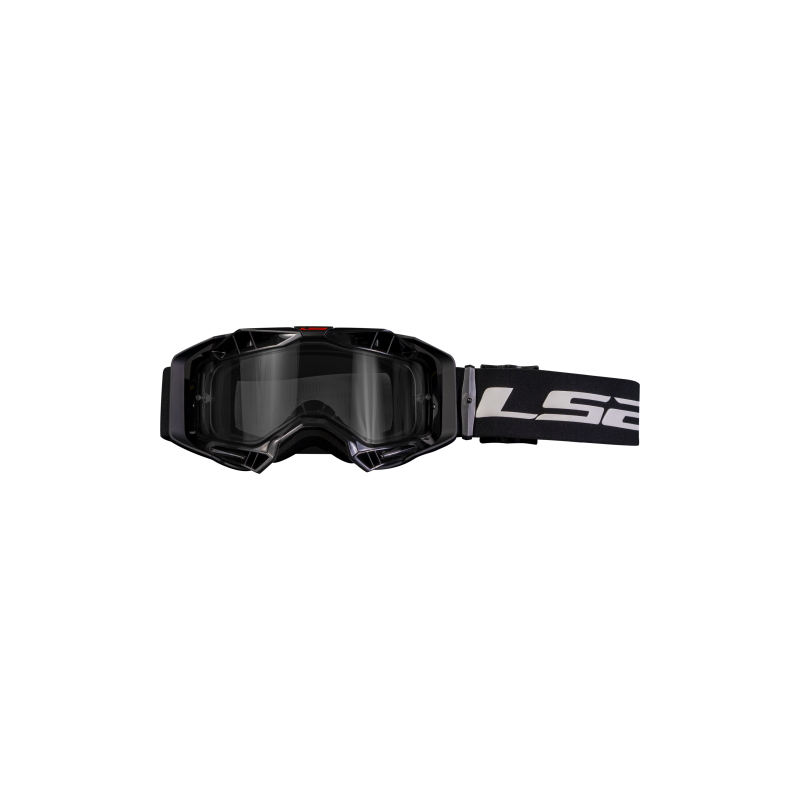 Okuliare na motorku LS2 Aura Enduro Series Goggle H-V S Čírym Sklom Čierne
