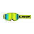 Okuliare na motorku LS2 Charger Goggle H-V S Iridiovým Sklom Žlté