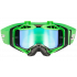 Okuliare na motorku LS2 Aura PRO Goggle H-V S Iridiovým Sklom Zelená-Čierna