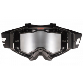 Okuliare na motorku LS2 Aura PRO Goggle S Iridiovým Sklom Čierne