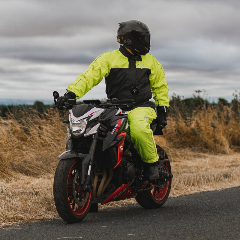 Nepremokavá moto bunda OXFORD Neon