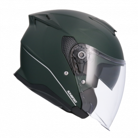 Prilba na motorku Shiro Capri Zelená Matná