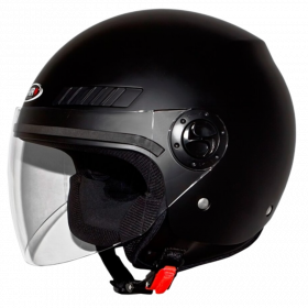 Prilba na motorku Shiro SH-62 Čierna Matná