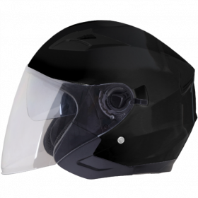 Prilba na motorku Shiro SH-451 Čierna Lesklá